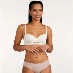 ThirdLove Pima Cotton Tshirt Bra 32D Sea Salt NWOT